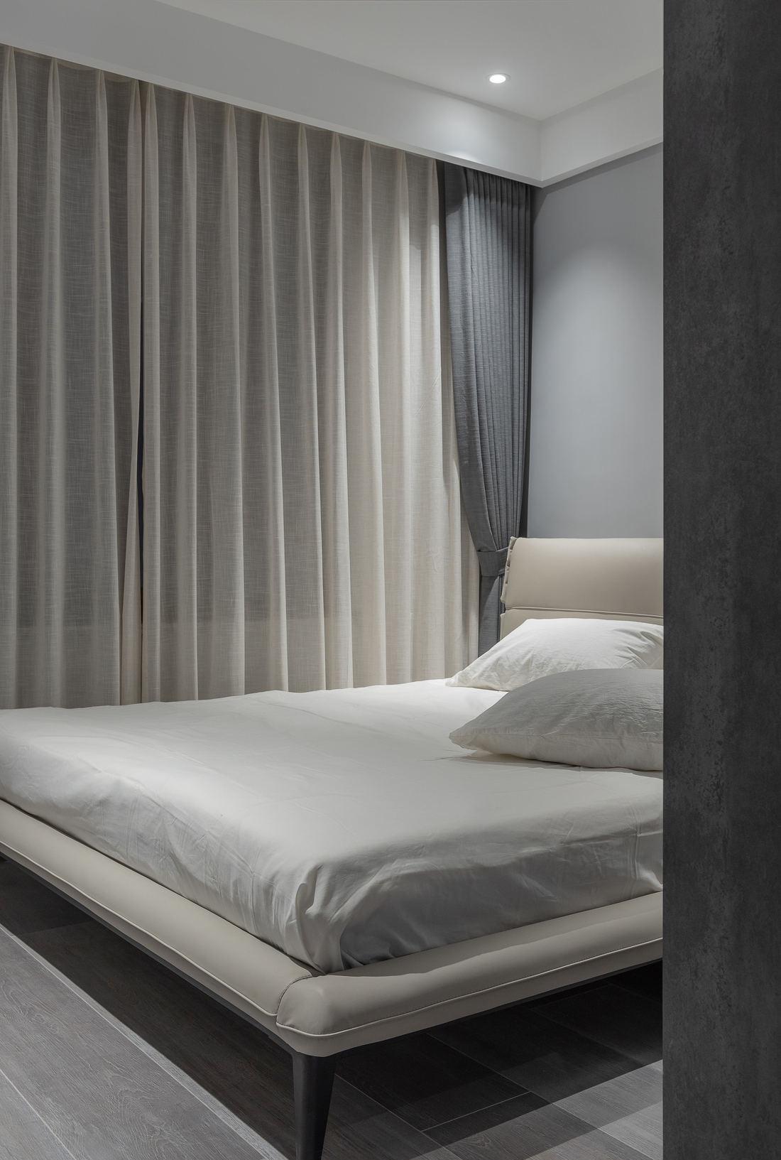 雷刚室内设计师丨平层丨暗曲-14