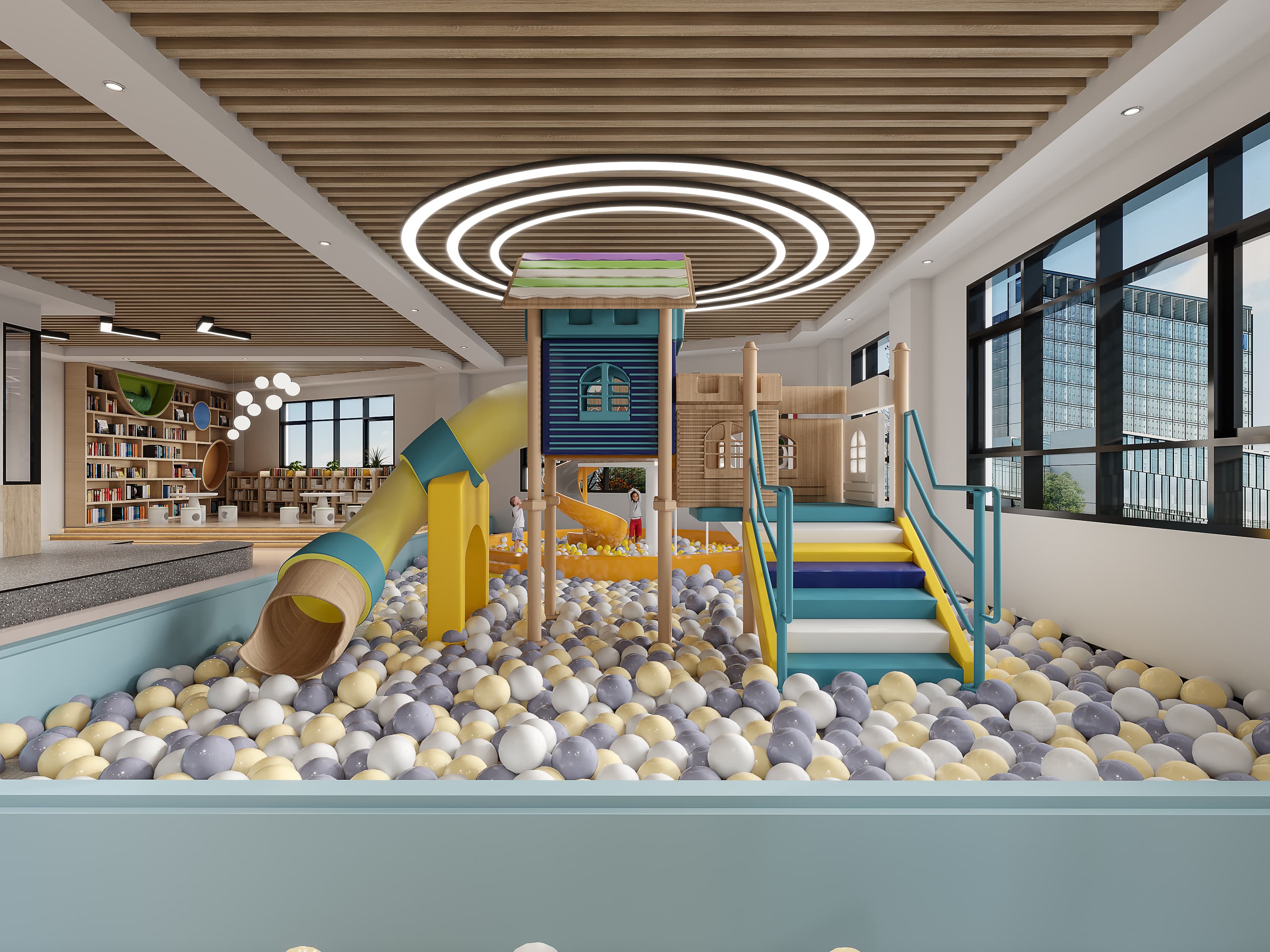 室内亲子游泳馆效果案例-2