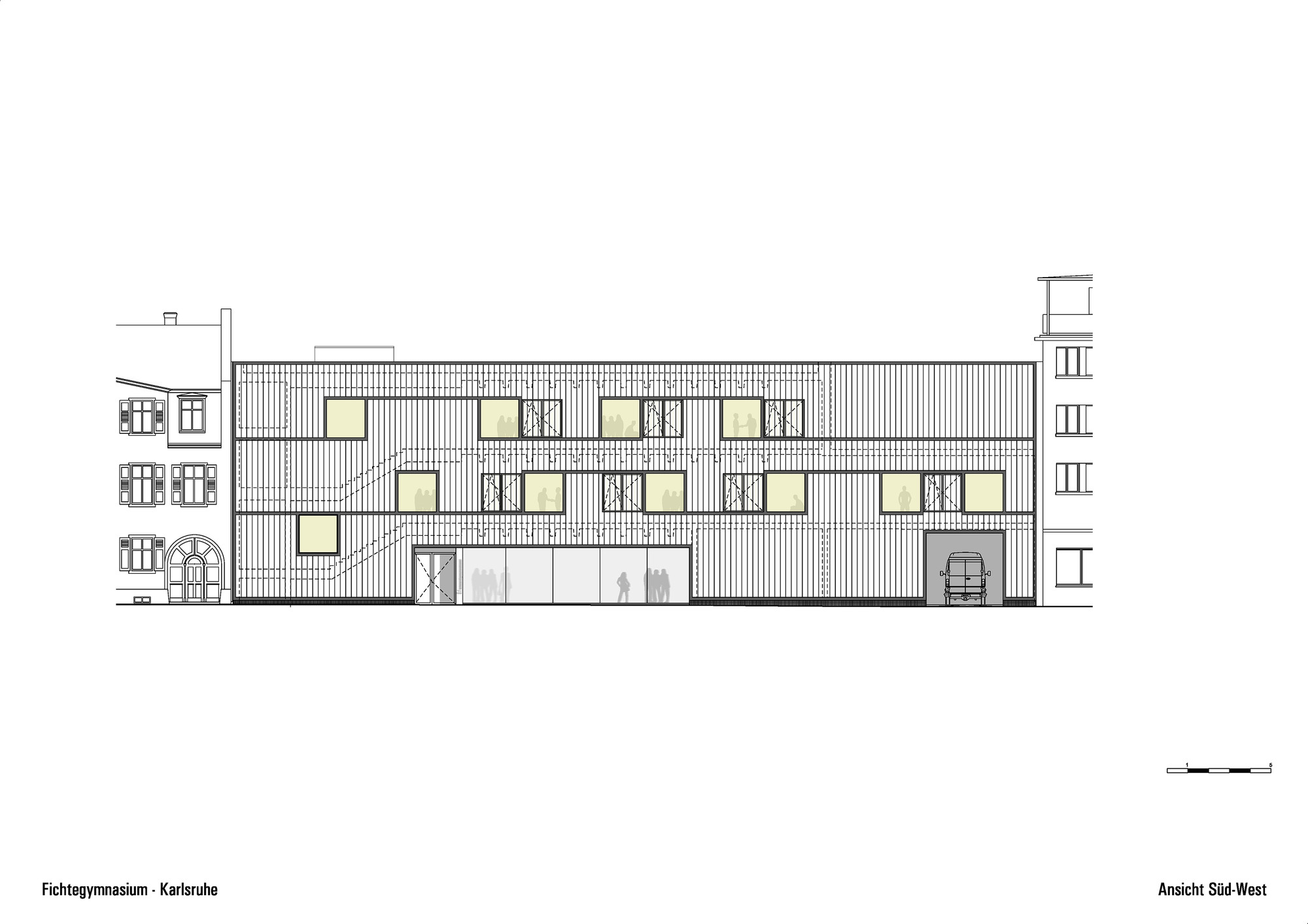 柏林菲舍尔语法学校教育建筑-24