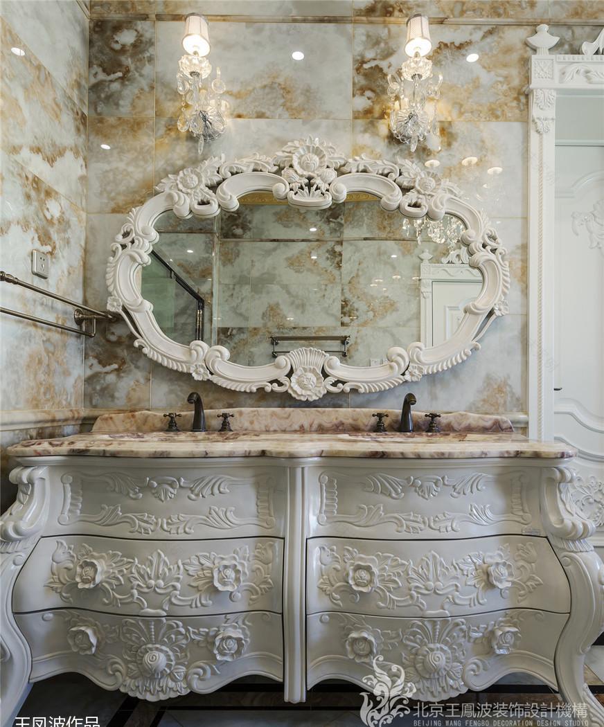 碧桂园别墅新中式样板间设计-46