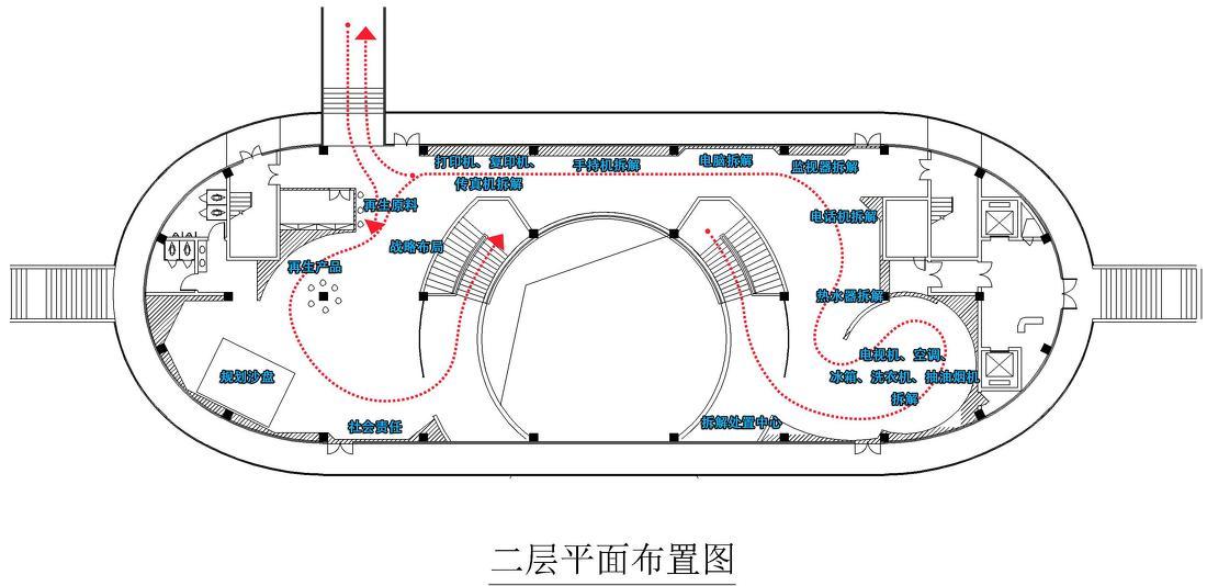 产业园展厅设计探秘 | 动线规划与三维效果呈现-2