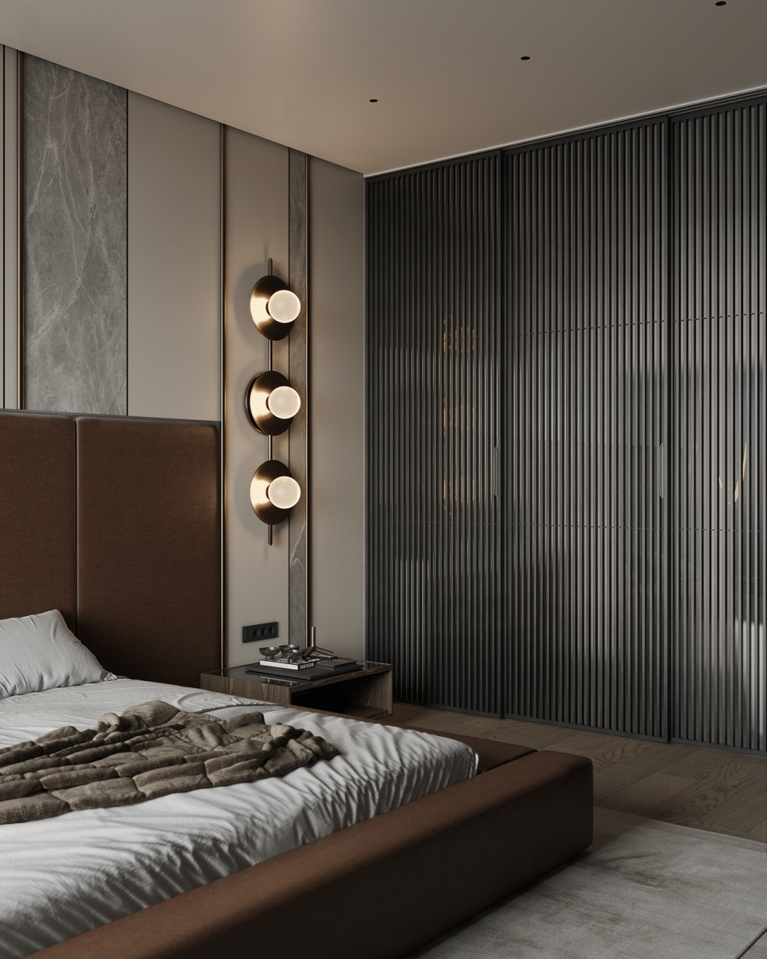 低调奢华的顶层公寓设计丨Diana Stoieva-18