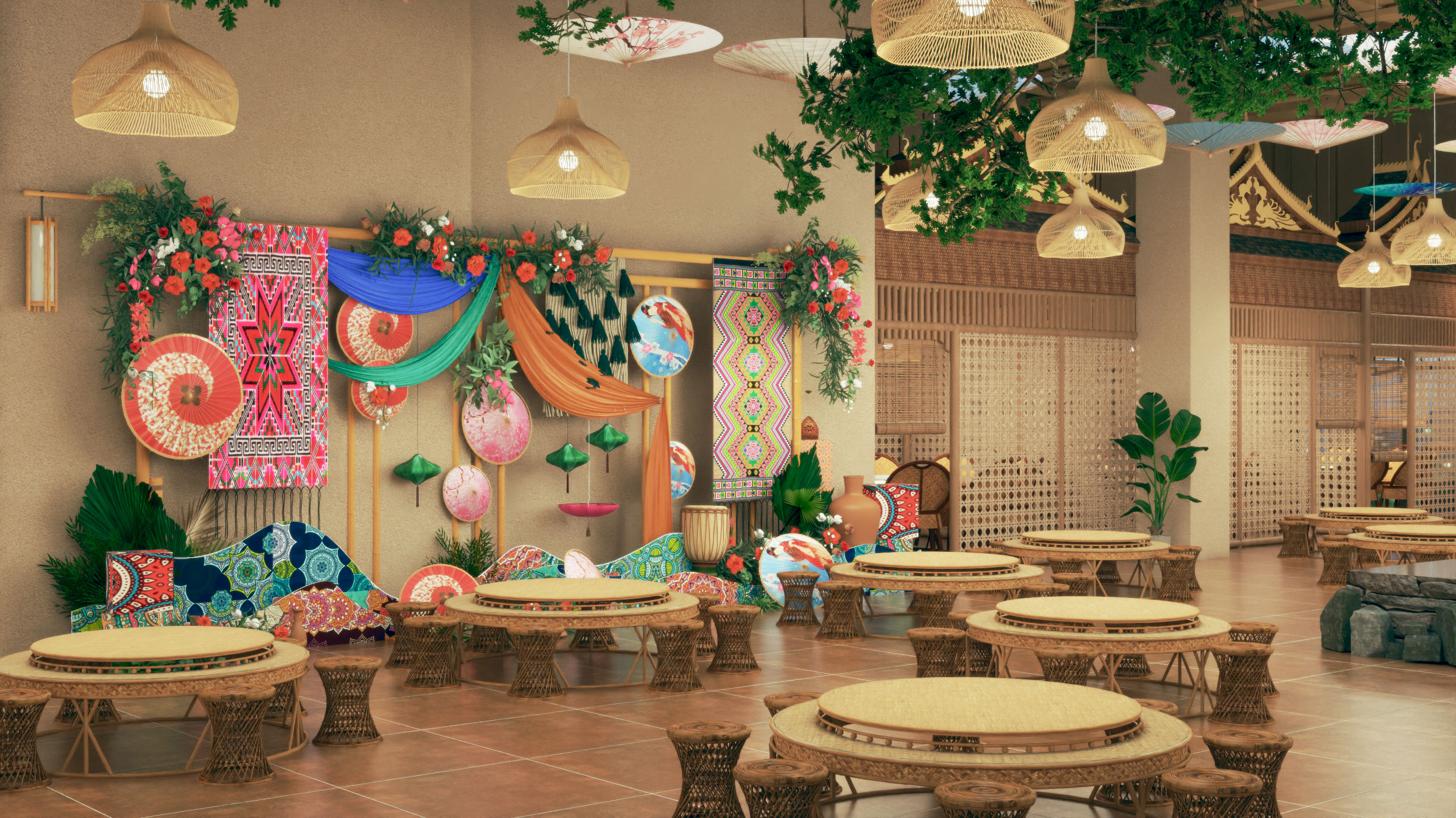 民族风格装修装饰效果图 · 2024年方案汇总丨郭大叔和星星崽-10