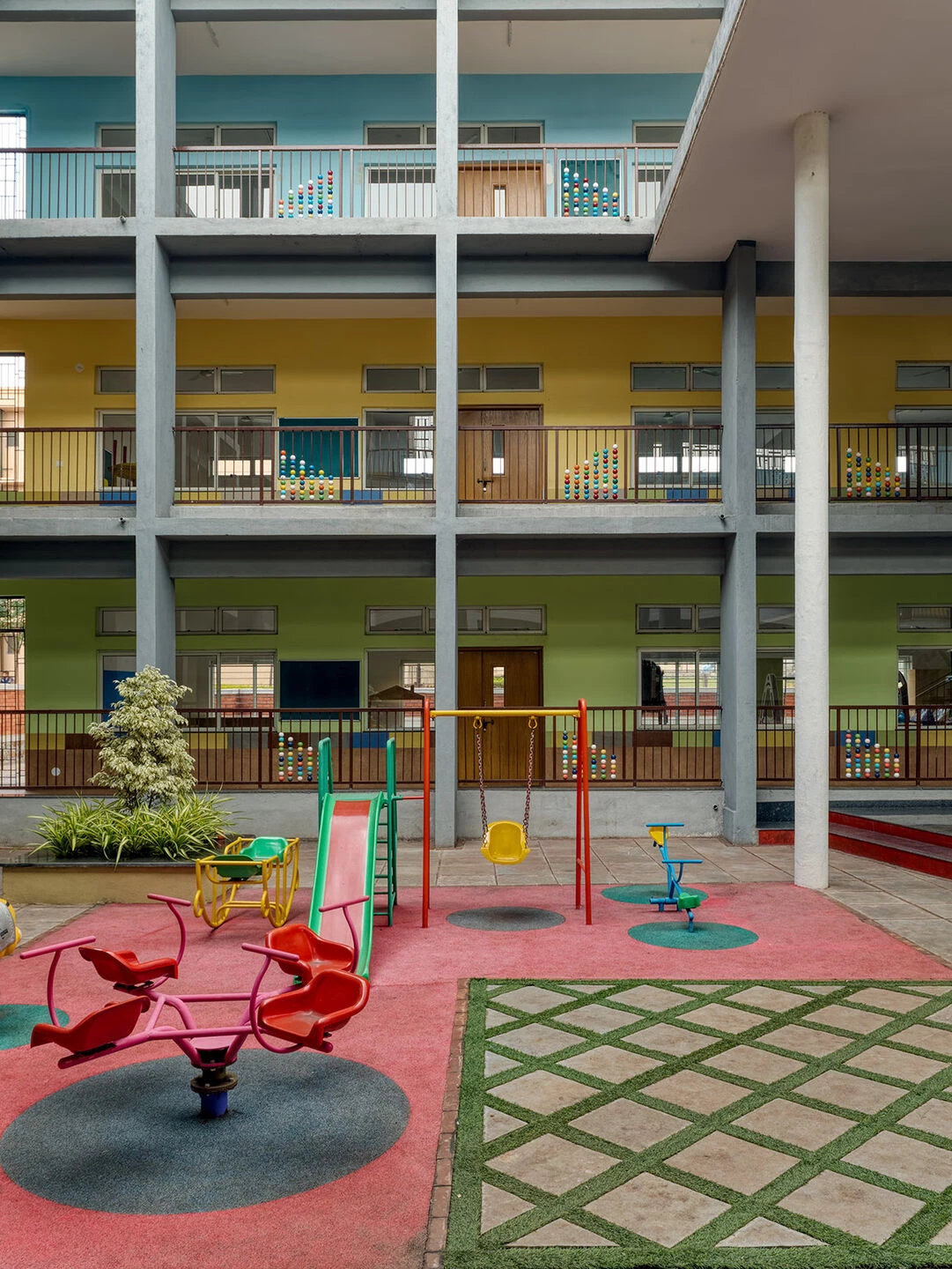 Jindal Vidya Mandir 小学丨印度丨IMK Architects-9