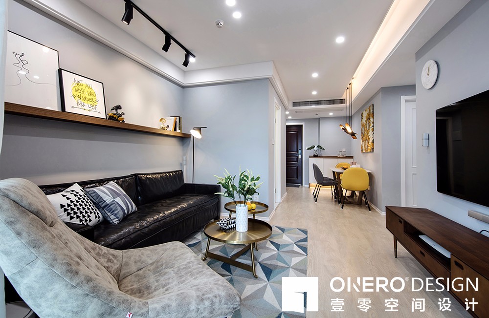 武汉88㎡品质北欧风单身住宅  壹零空间设计-6