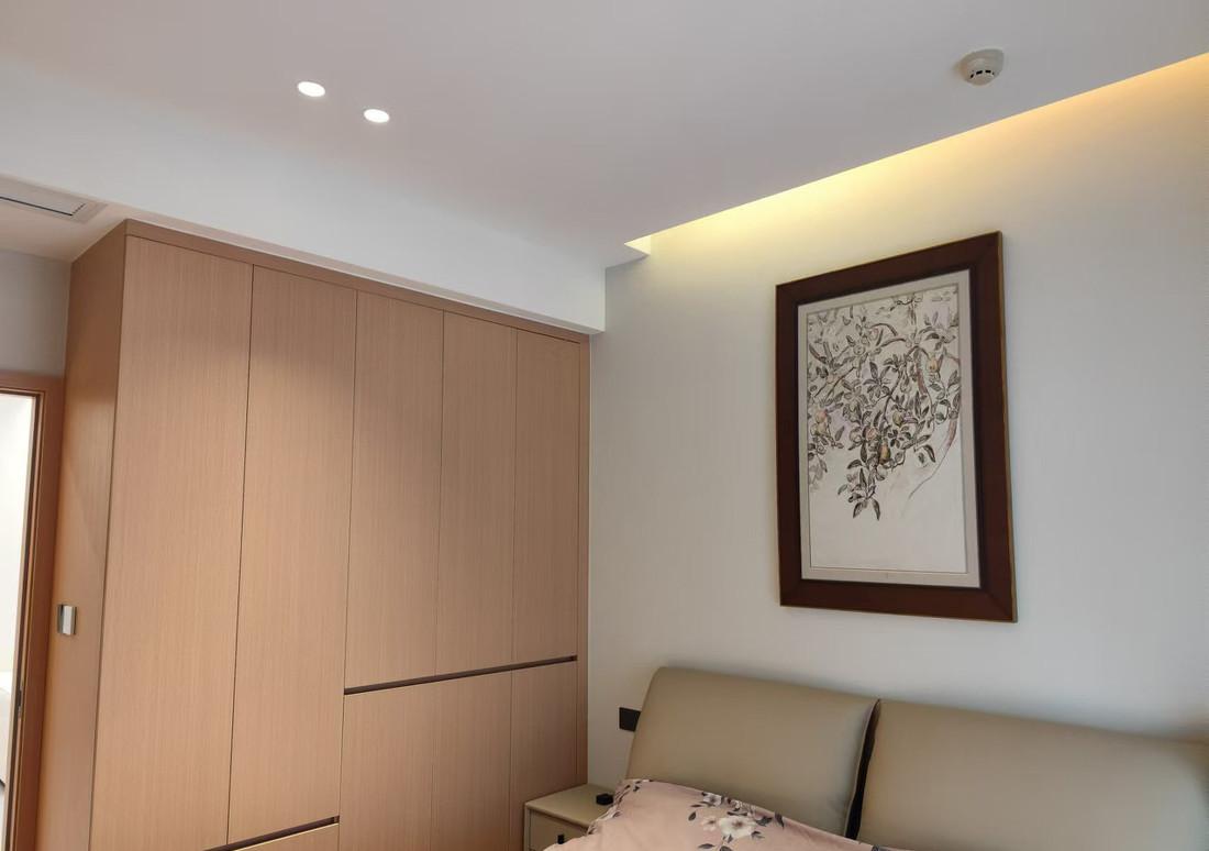 原木极简风大平层-17