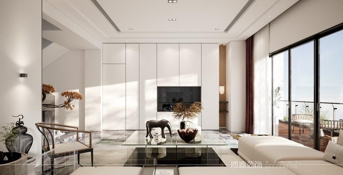 现代风格大阳台设计,演绎素雅生活情调-0