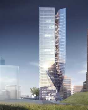 Pichler & Traupmann Architekten ZT GmbH 的"Gate 2 Tower"设计，打造和谐高层建筑与城市关系