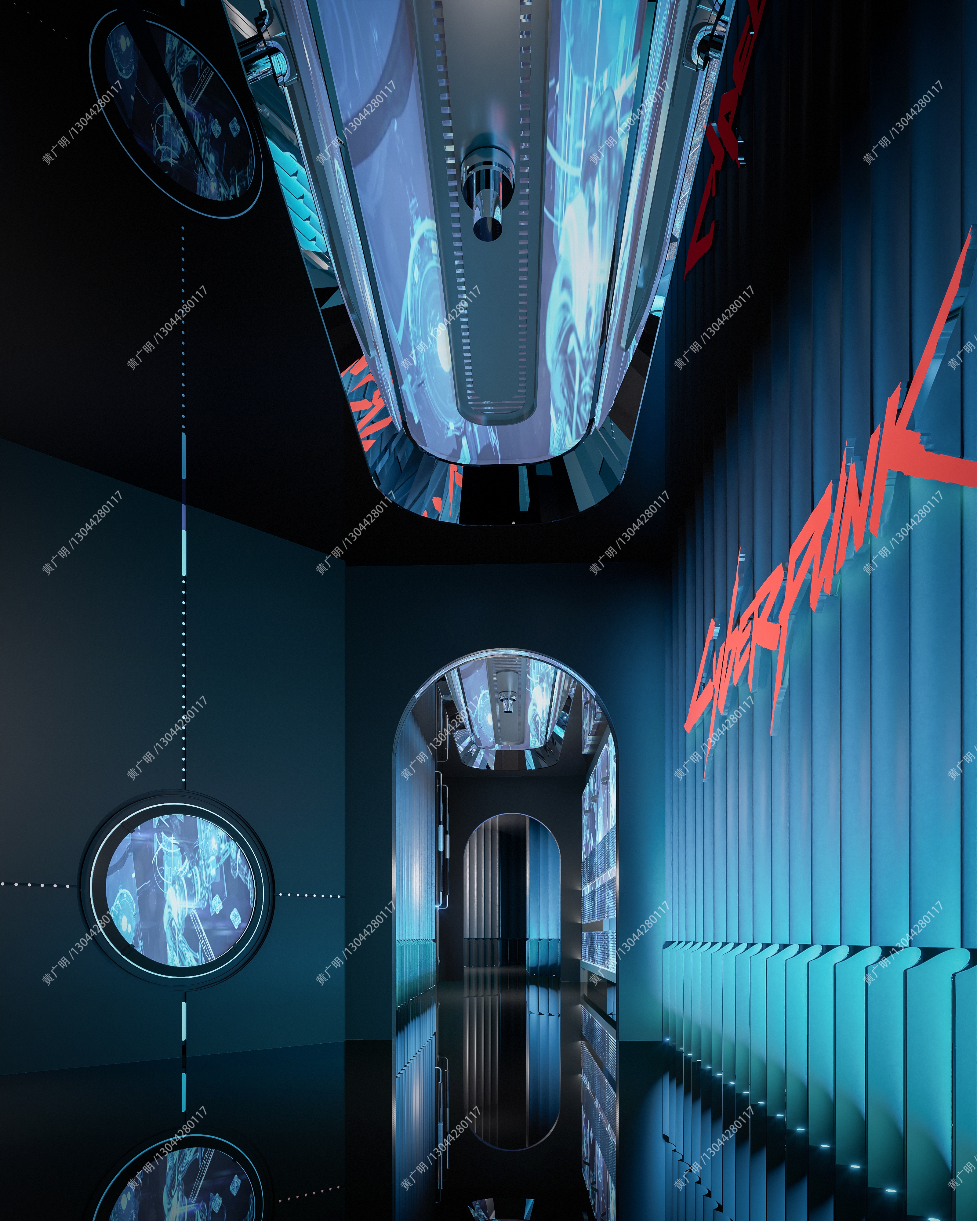 Byte Design赛博国际酒吧-8