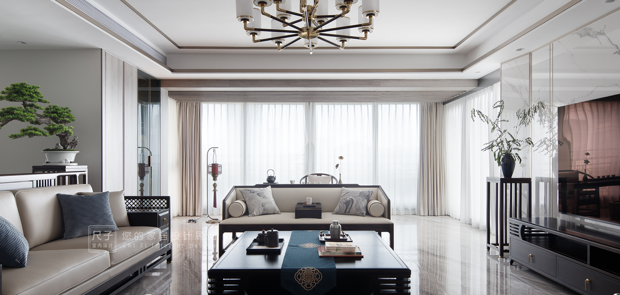 知味 · 愈久弥香,静谧的东方韵味丨尺子室内设计-37