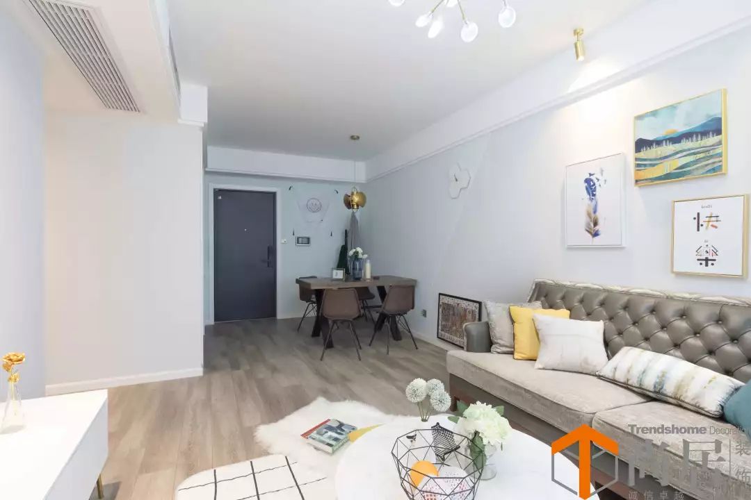 北欧风婚房设计丨尚居装饰主任设计师王娟-39