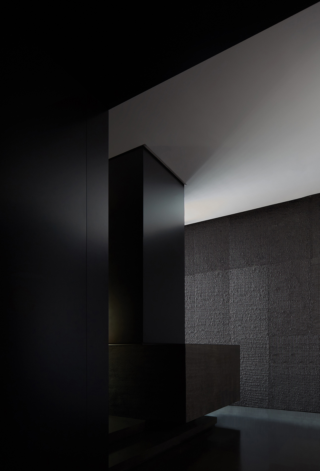 暗黑系餐厅，就是如此酷炫高级！——南京龍·铁板烧餐厅 | 壹舍方磊新作-20