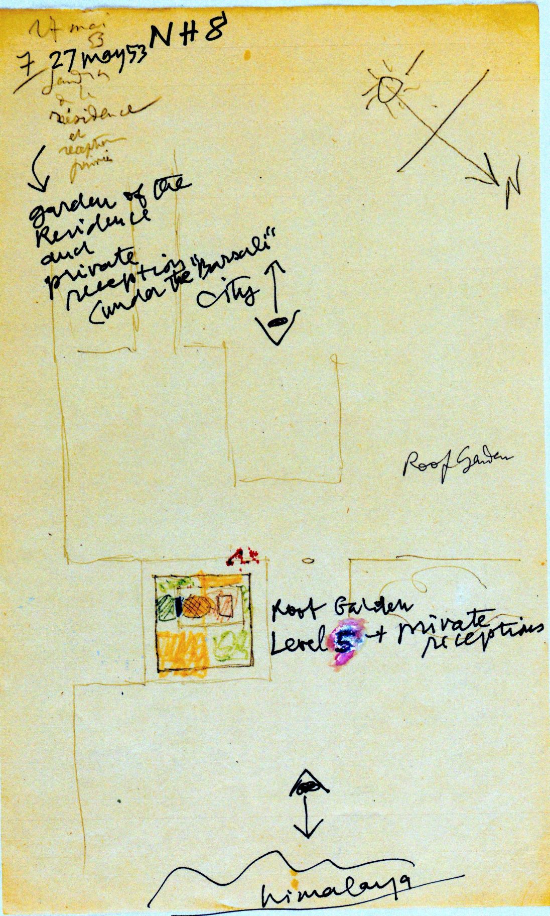 印度昌迪加尔总督府丨勒·柯布西耶（Le Corbusier）-64