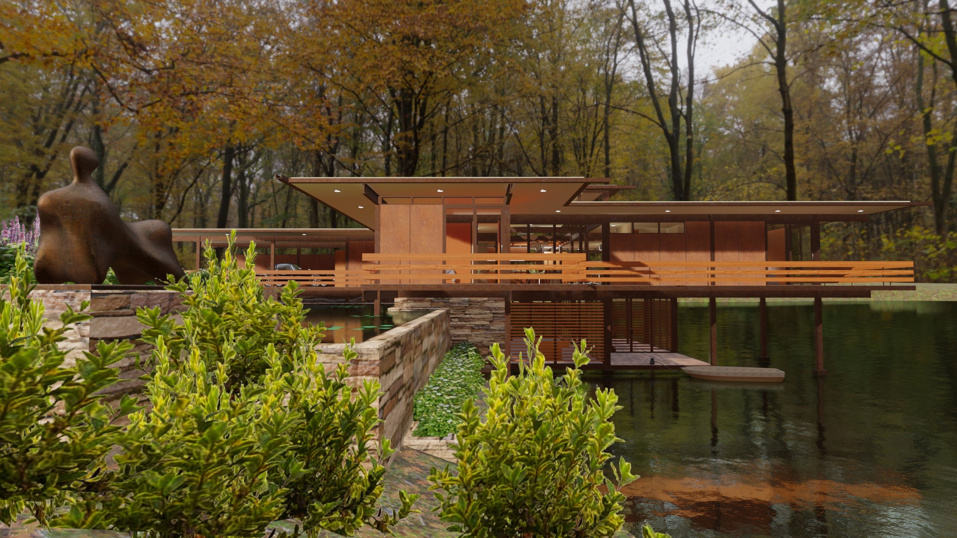 The Lake House | Axis.View Architectural Visualization Studio-36