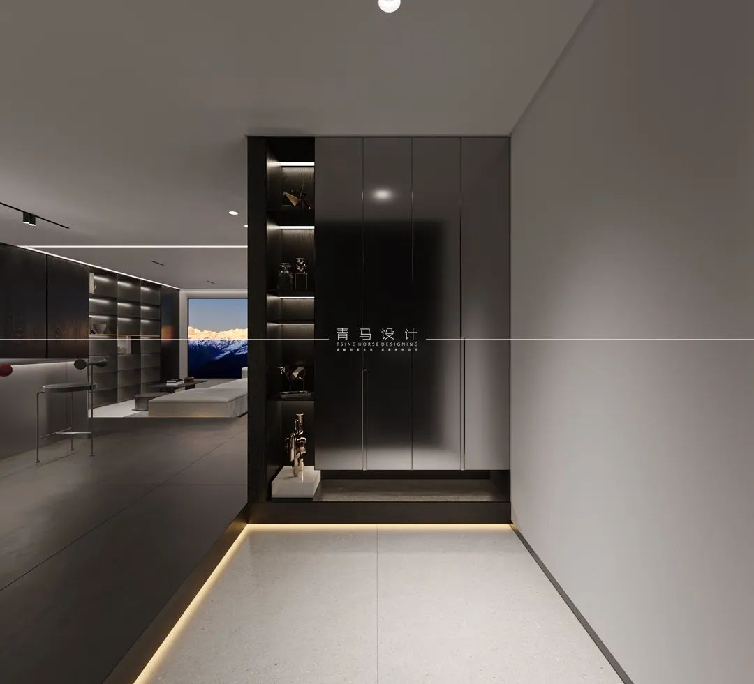 东原印未央下叠现代轻奢空间丨中国西安丨青马别墅设计-23