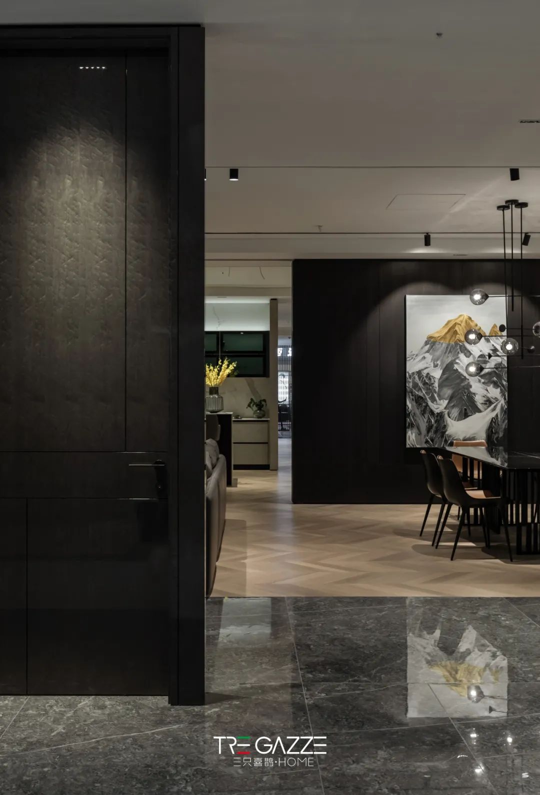 烟台三只喜鹊展厅 | 打造高级灰与自然木色的生活空间-78