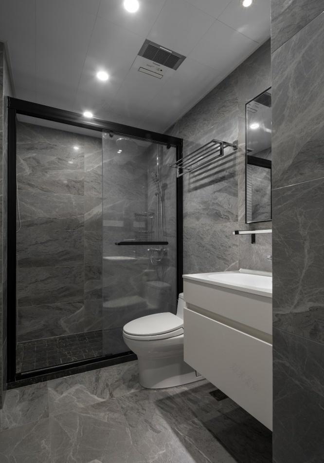 上北设计 | 打造精致空间,黑色不锈钢与香槟金的经典搭配-29