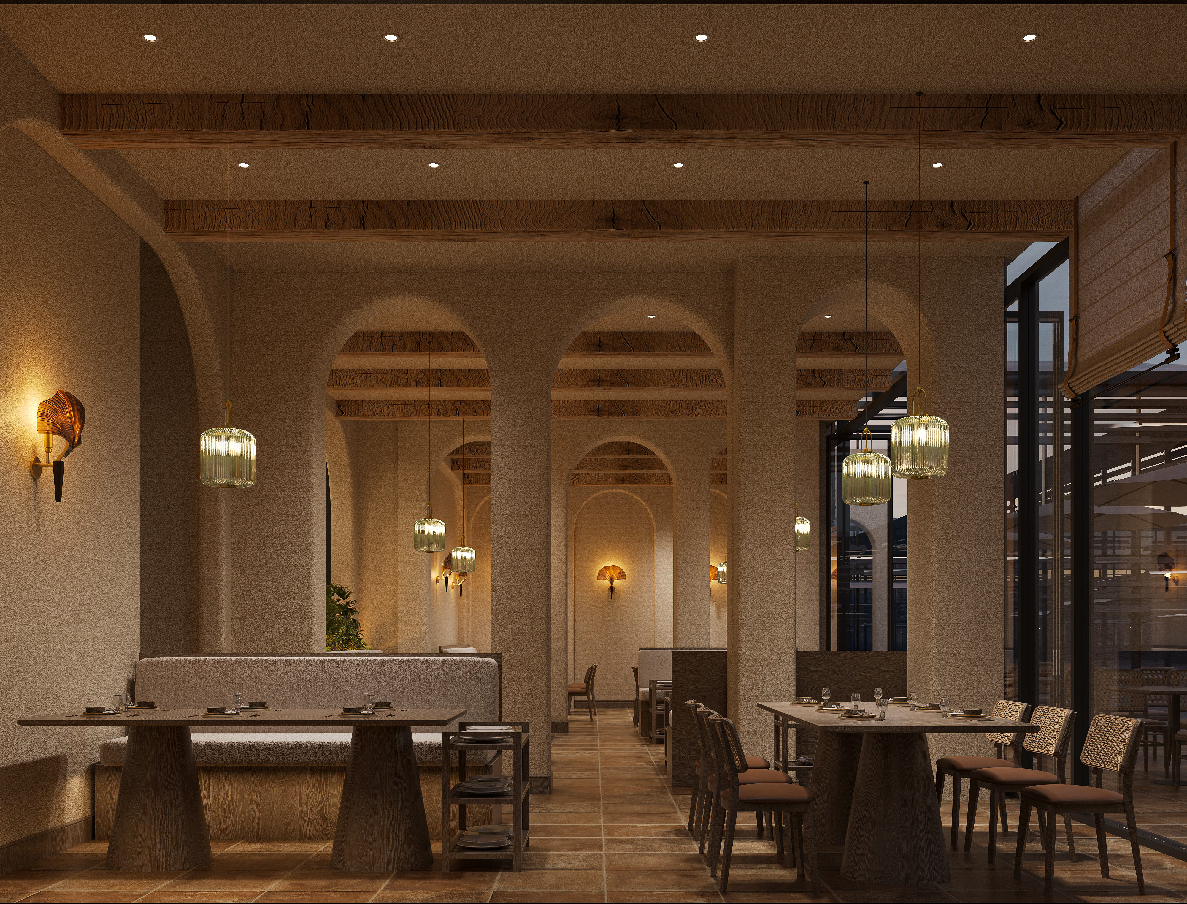 私房菜餐厅|｜在复古松弛里邂逅烟火浪漫-10