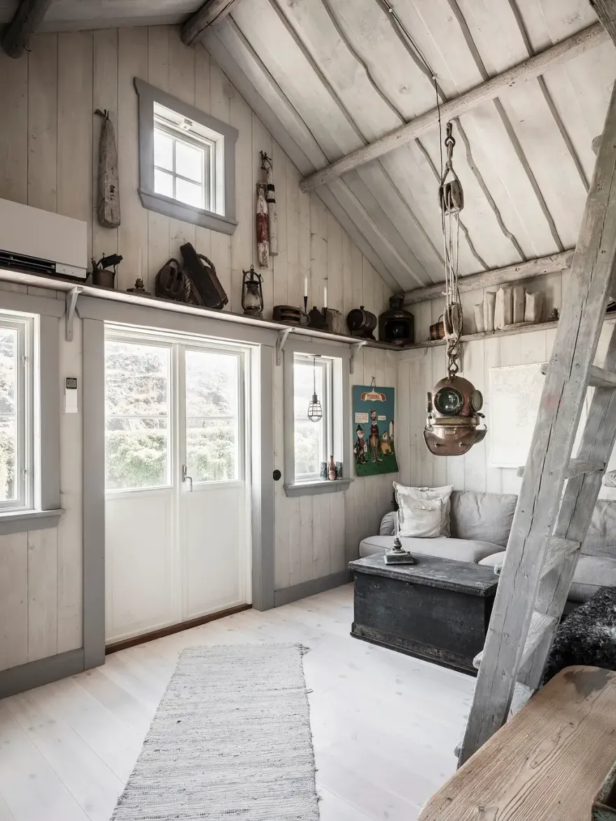 瑞典乡村白色装饰风格-- 船长之家及迷你客房-31