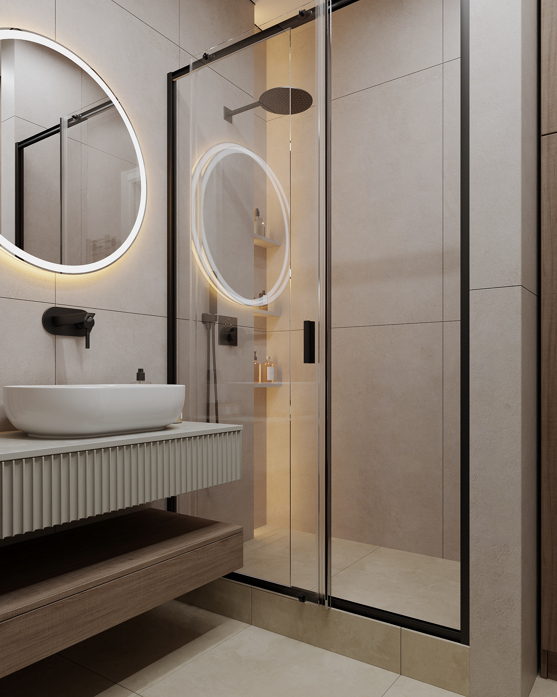 两居室公寓设计项目-5