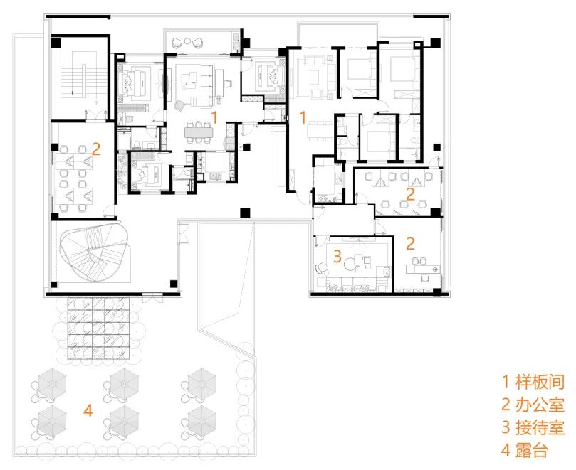 紫薇越秀·馨樾府展示中心丨中国西安丨上海联创设计集团股份有限公司-50