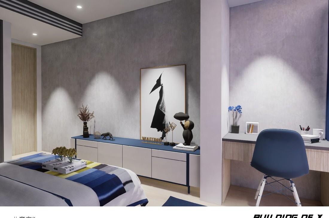 中梁壹号现代简约家居设计-17