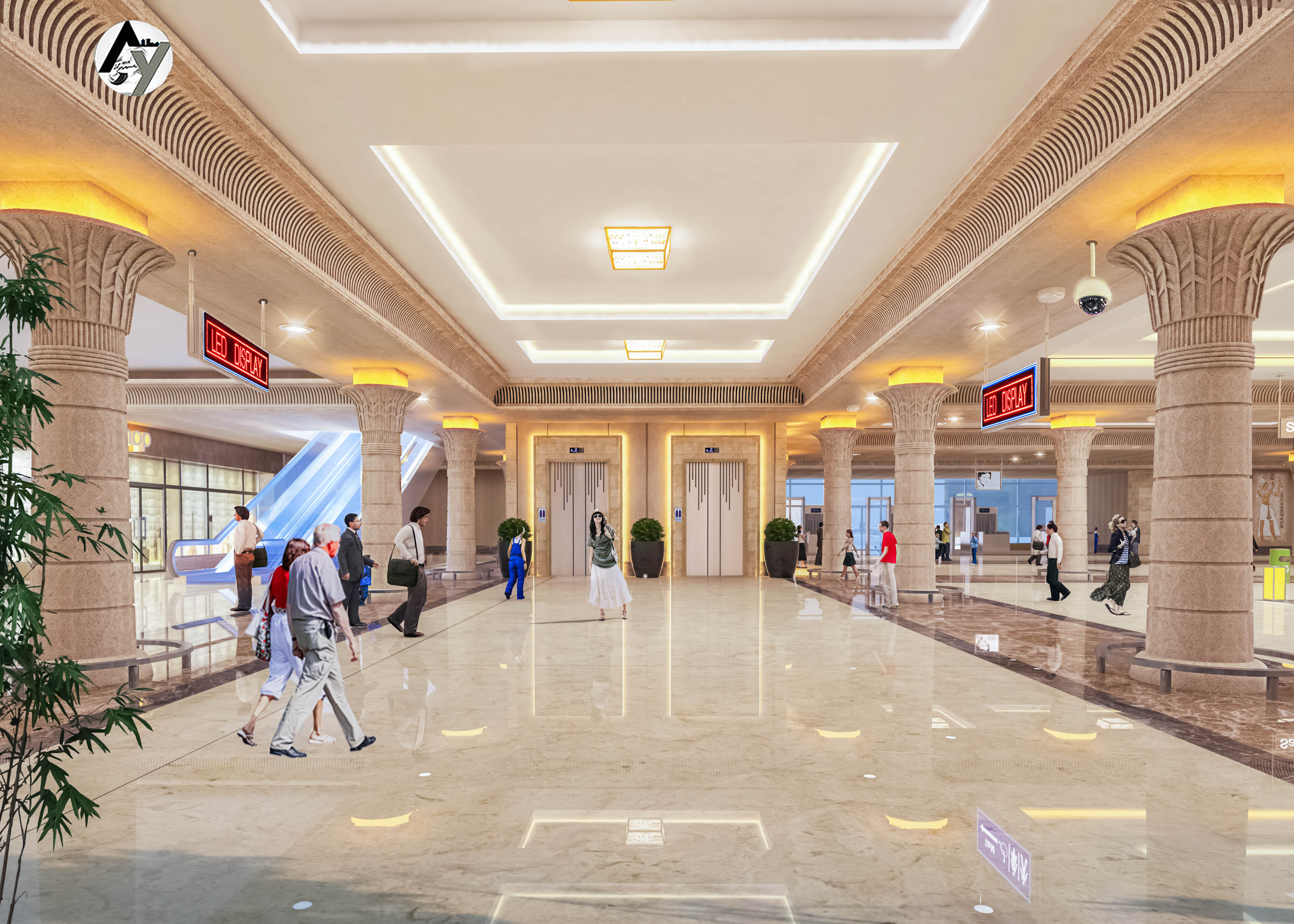 Bashtil 火车站购物中心丨埃及丨Diaconsult 办公室-45