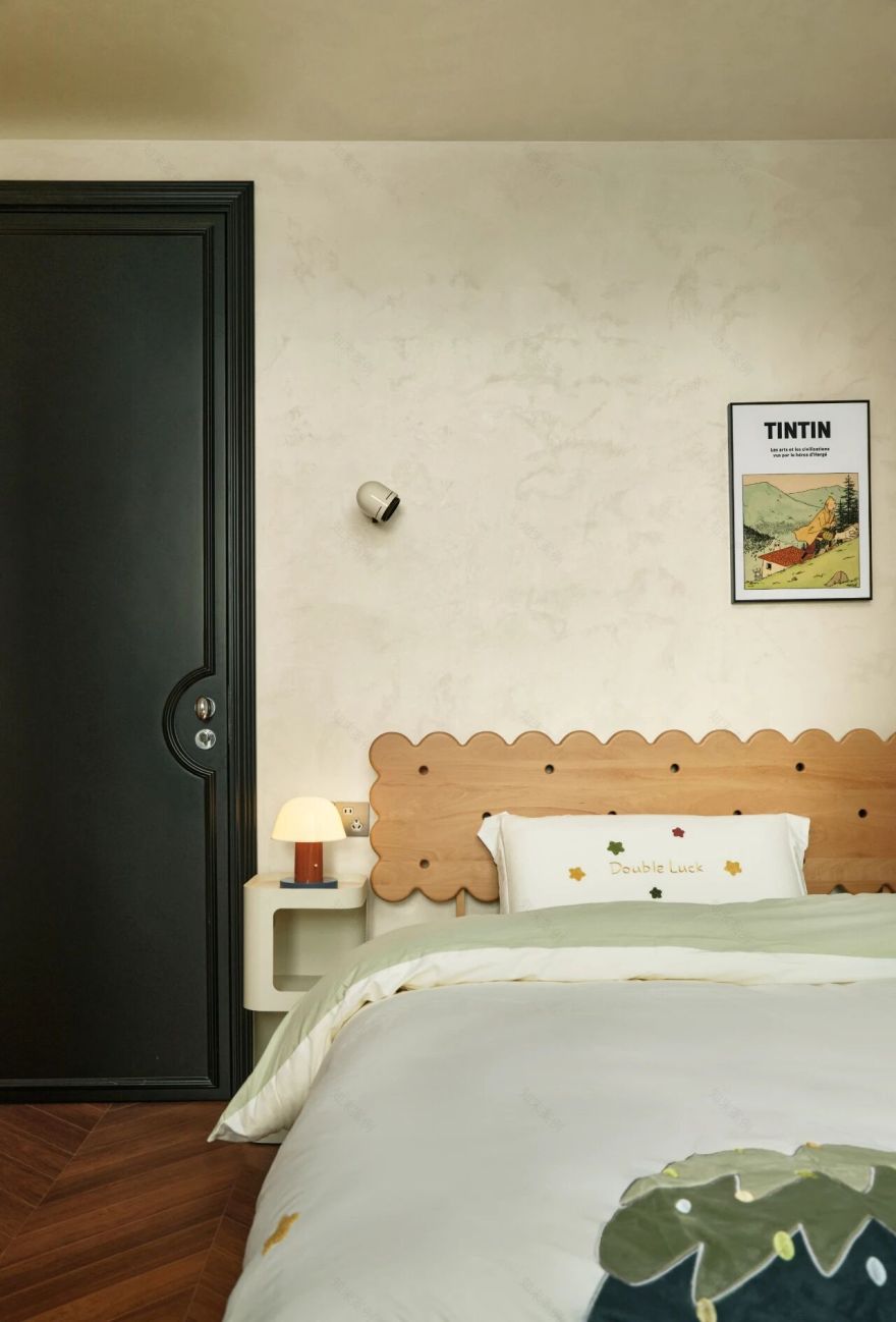 纵禾空间设计143㎡复古电影感住宅设计丨中国南京丨南京纵禾空间设计-43