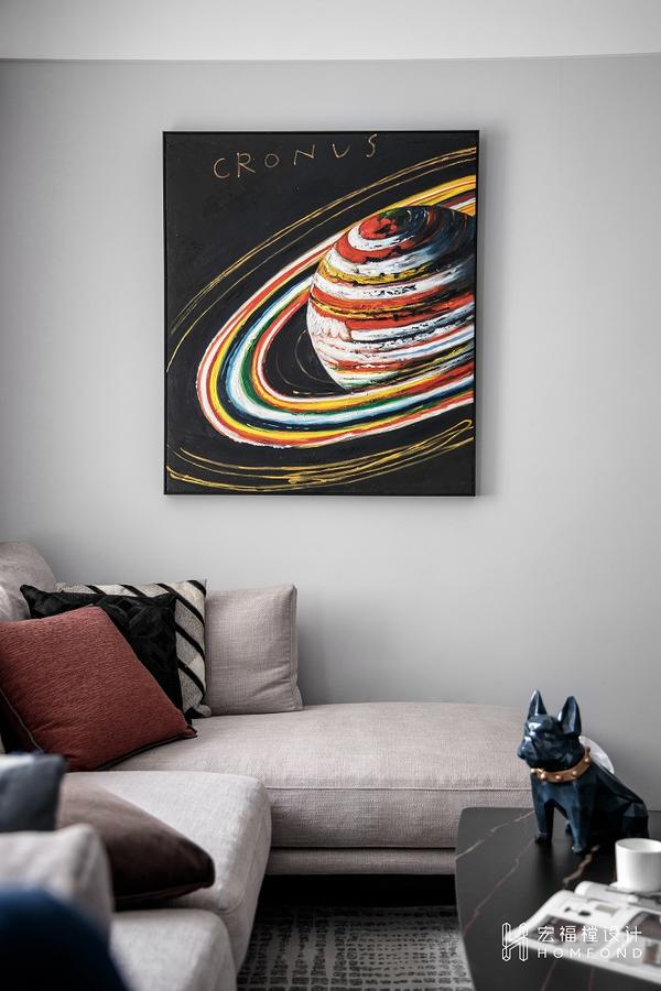 成都金地天府现代家居，四室两厅全案设计-8