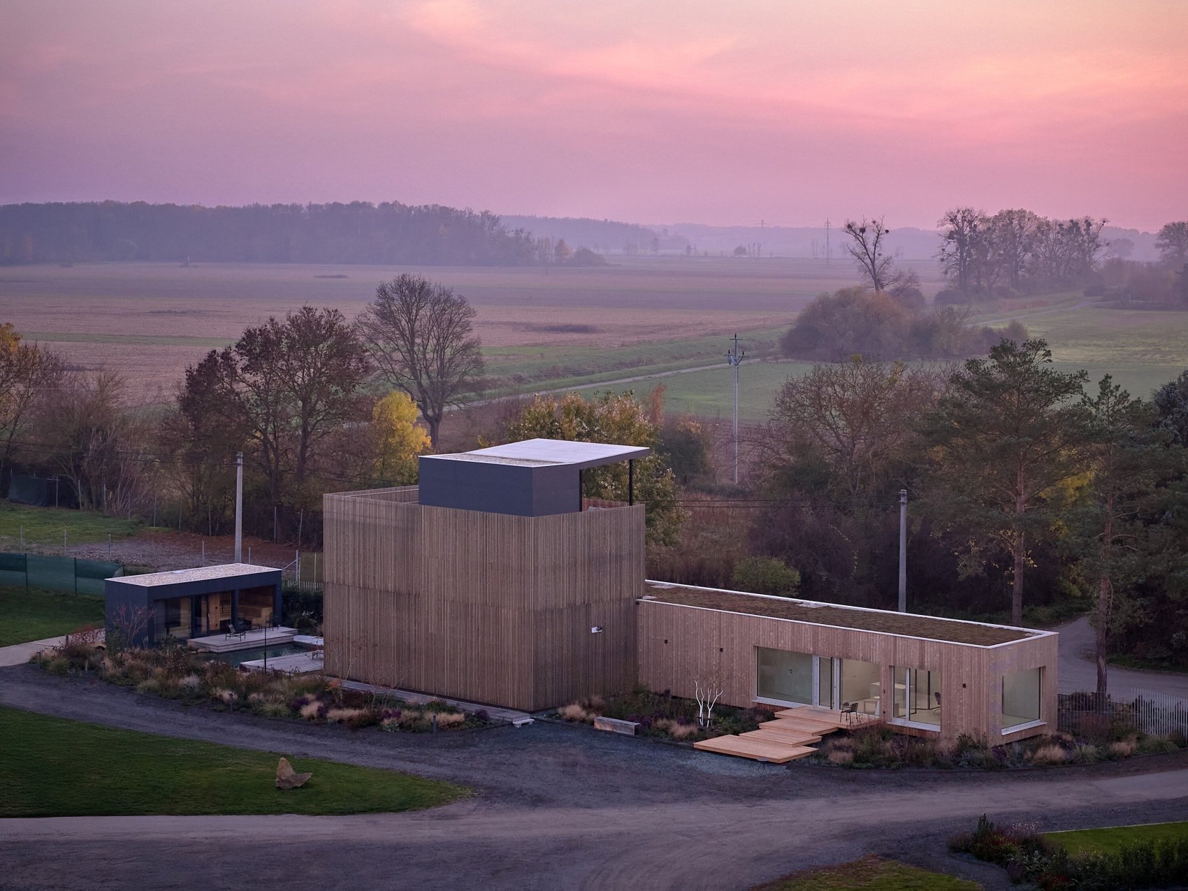 模块化建造的住宅及家庭办公室丨捷克-6
