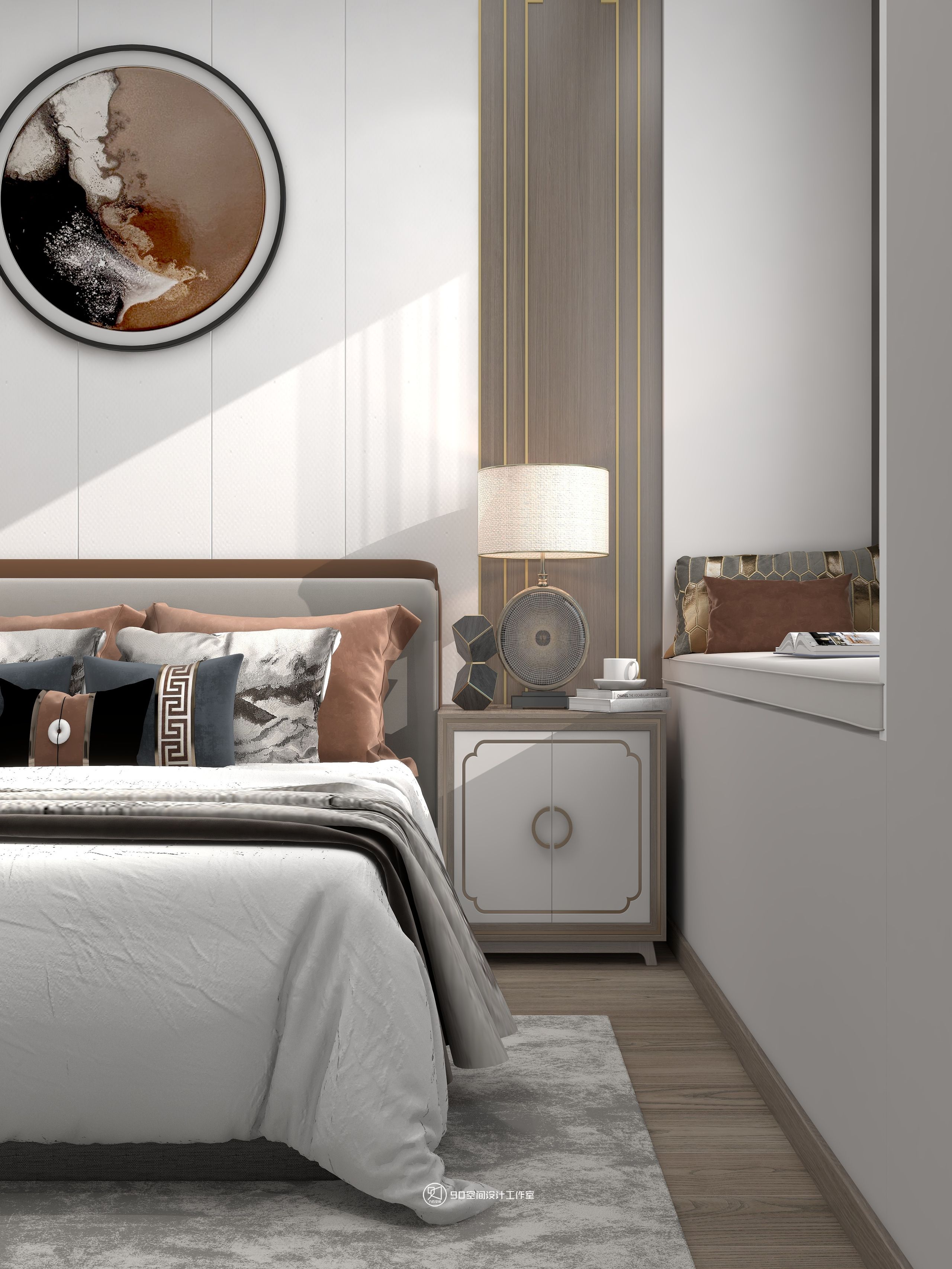 多情种新中式风格126 平方 4 室 2 厅 2 卫-37