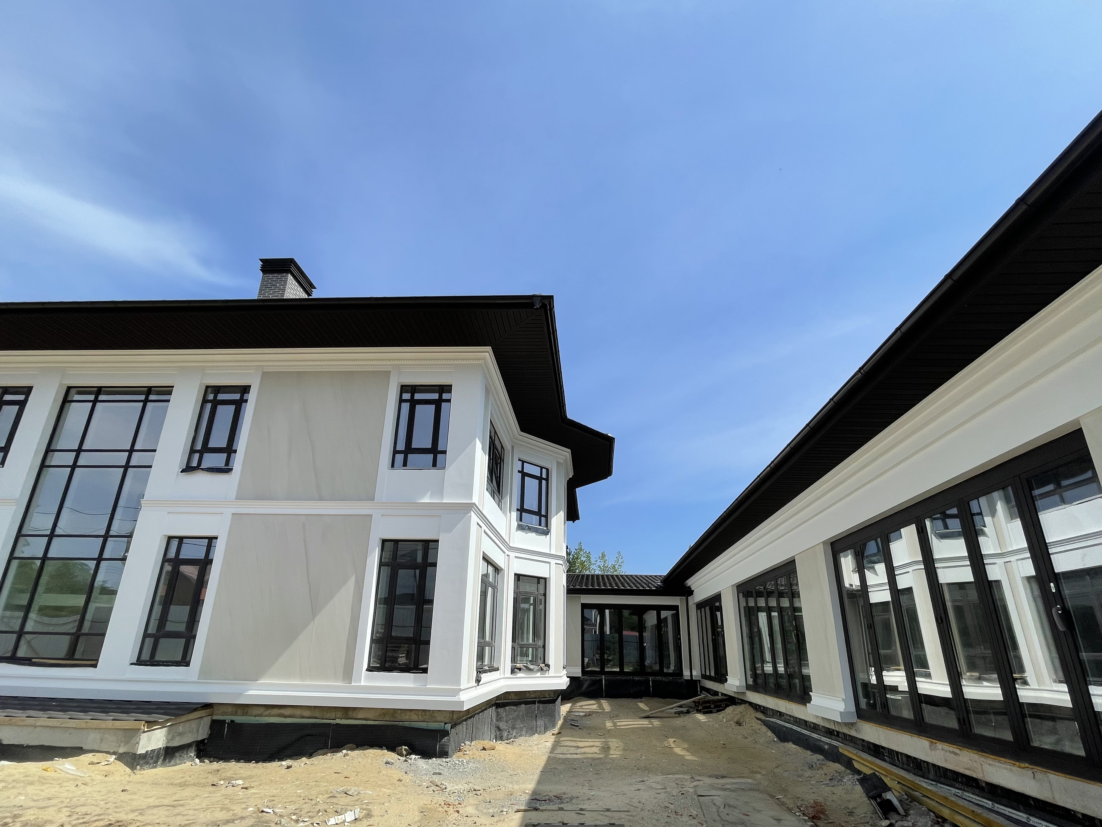 Dream neoclassic house in construction-6