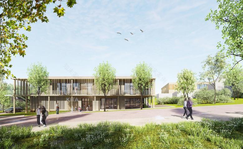 雷姆兴根儿童和青少年校园丨德国丨Gaus Architekten-3