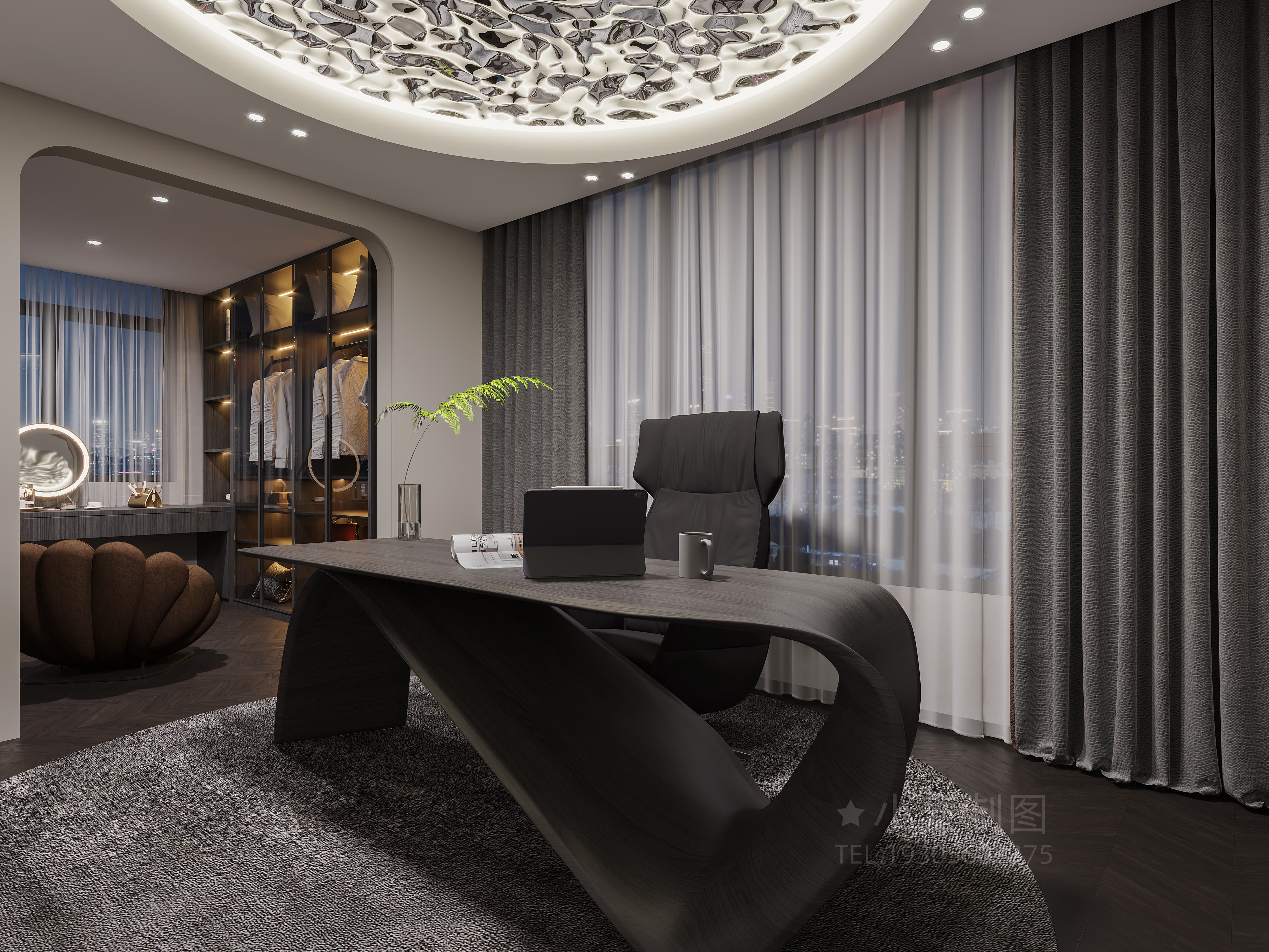 会中别墅丨现代风格案例赏析-1