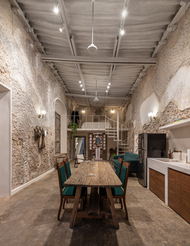 墨西哥废弃建筑变身现代浪漫居所丨Arista Cero,Gina Góngora-33