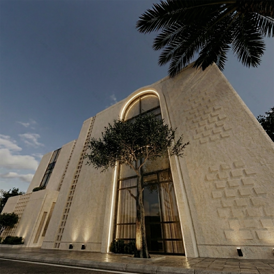 纳吉迪风格灵感的当代别墅丨沙特阿拉伯吉达丨Lama Salheen-10