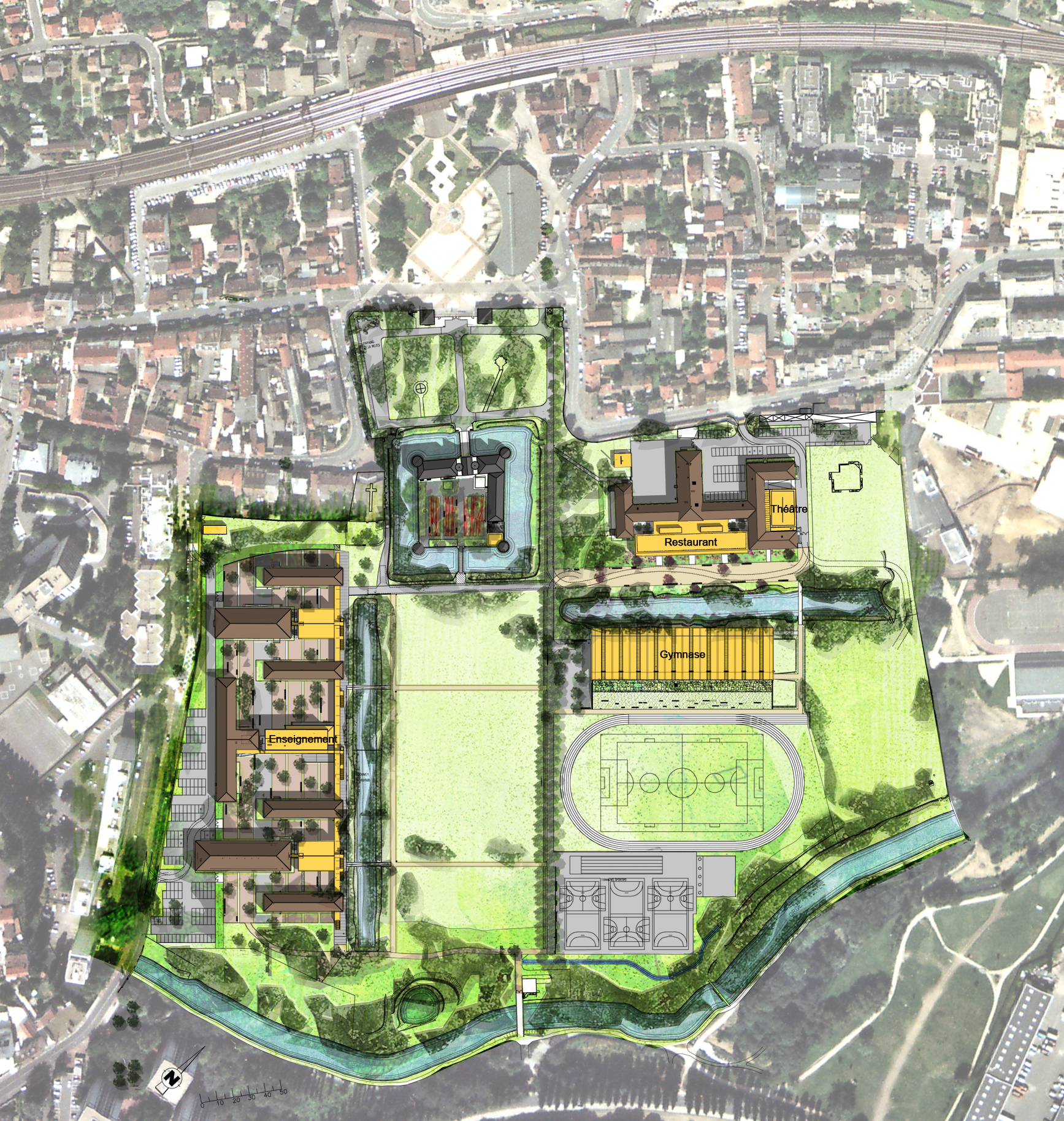 柯洛中学 campus 重构与扩展-15