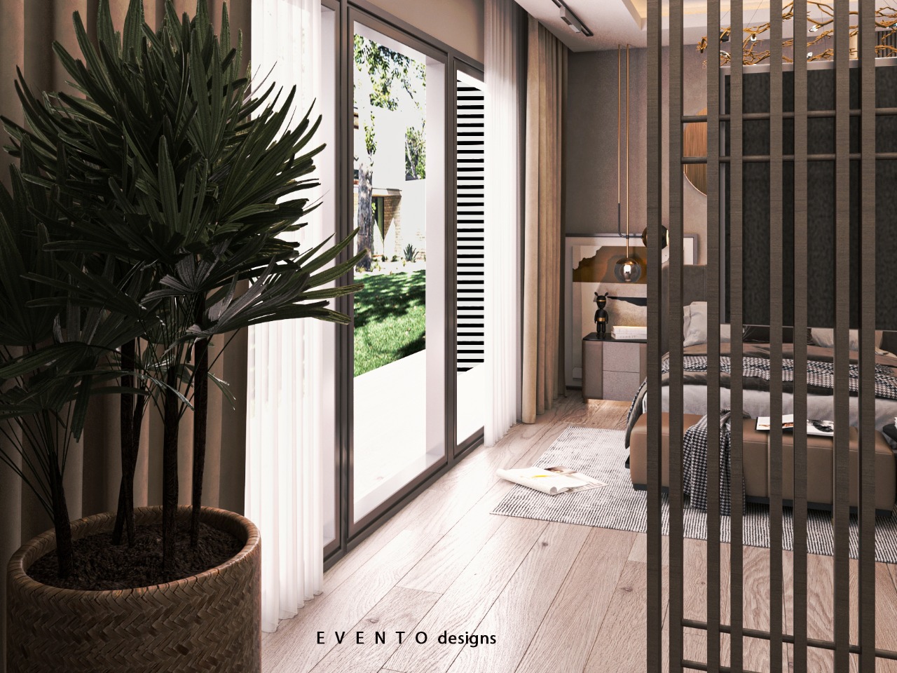 Contemporary Single Bedroom-5