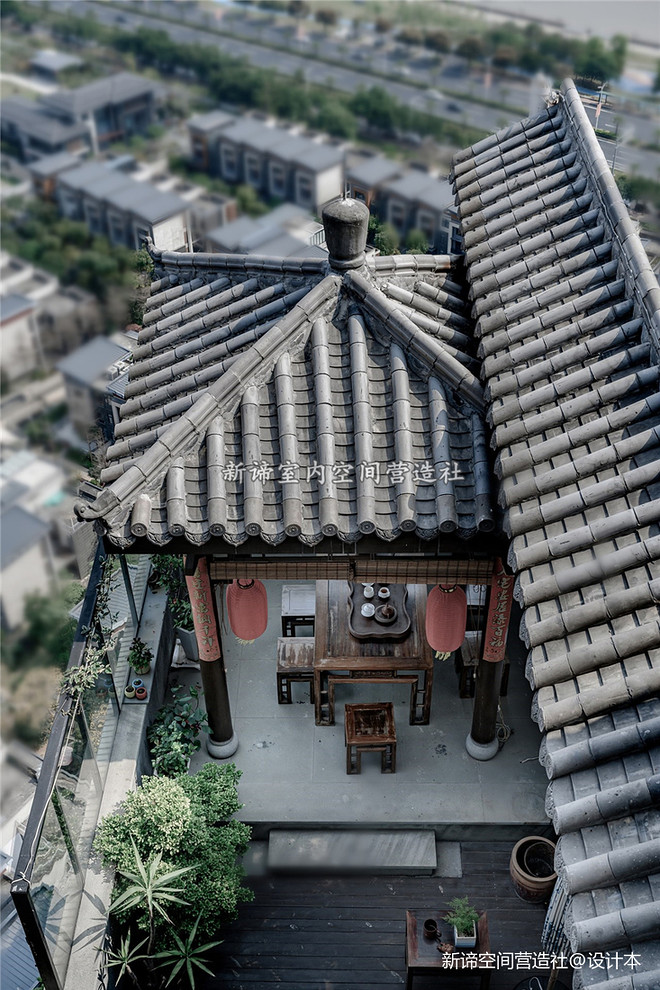 复式268平米装修案例·效果图  隐于市丨新谛室内空间营造社-18