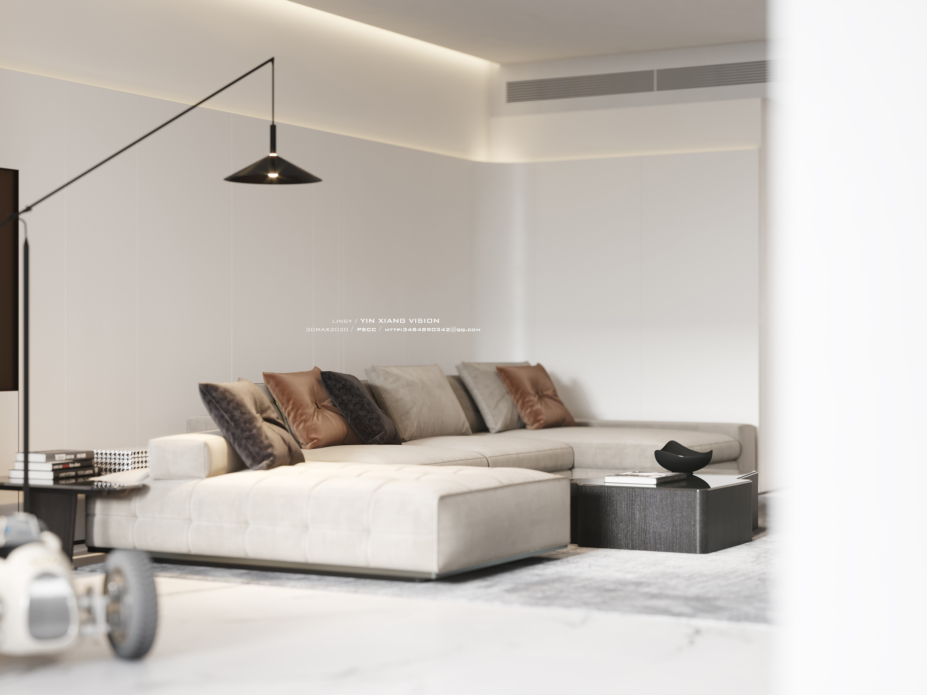 两套现代住宅表现-18