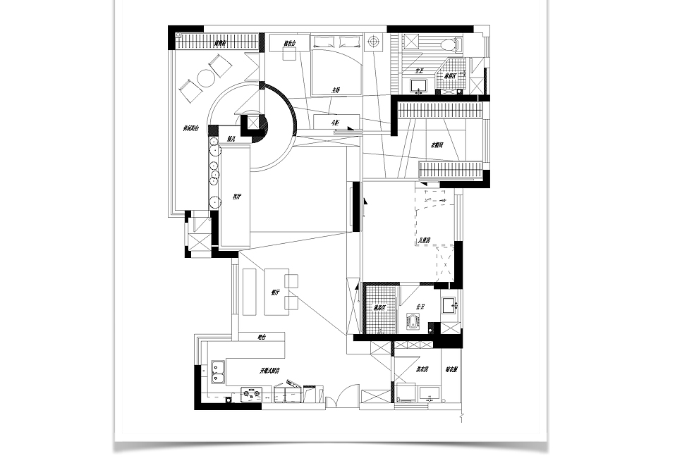 90 后婚房设计 | 自由组合的魔方空间-20