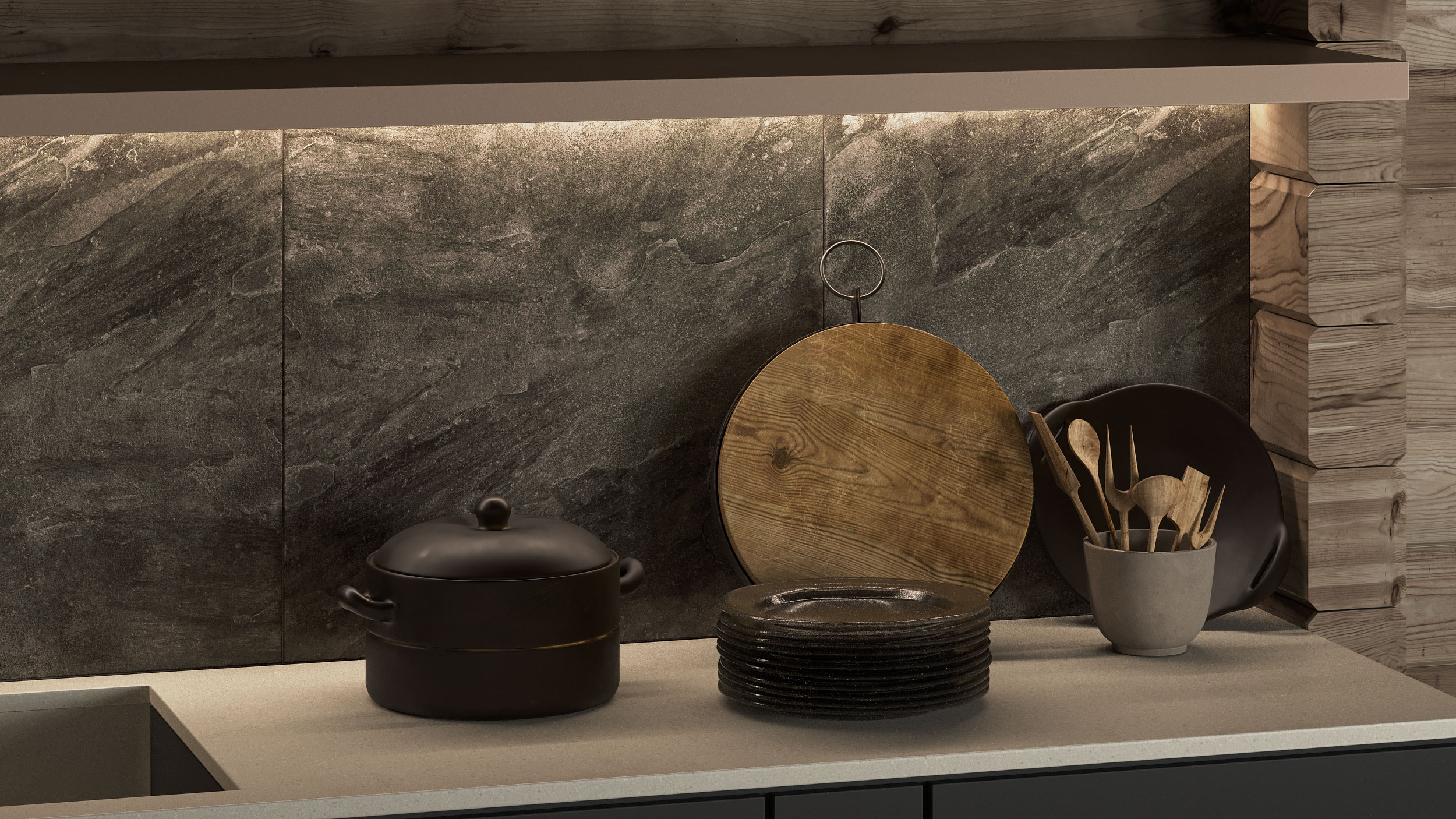 私人浴场放松区设计丨俄罗斯莫斯科丨JULIA SIDOROVA-9