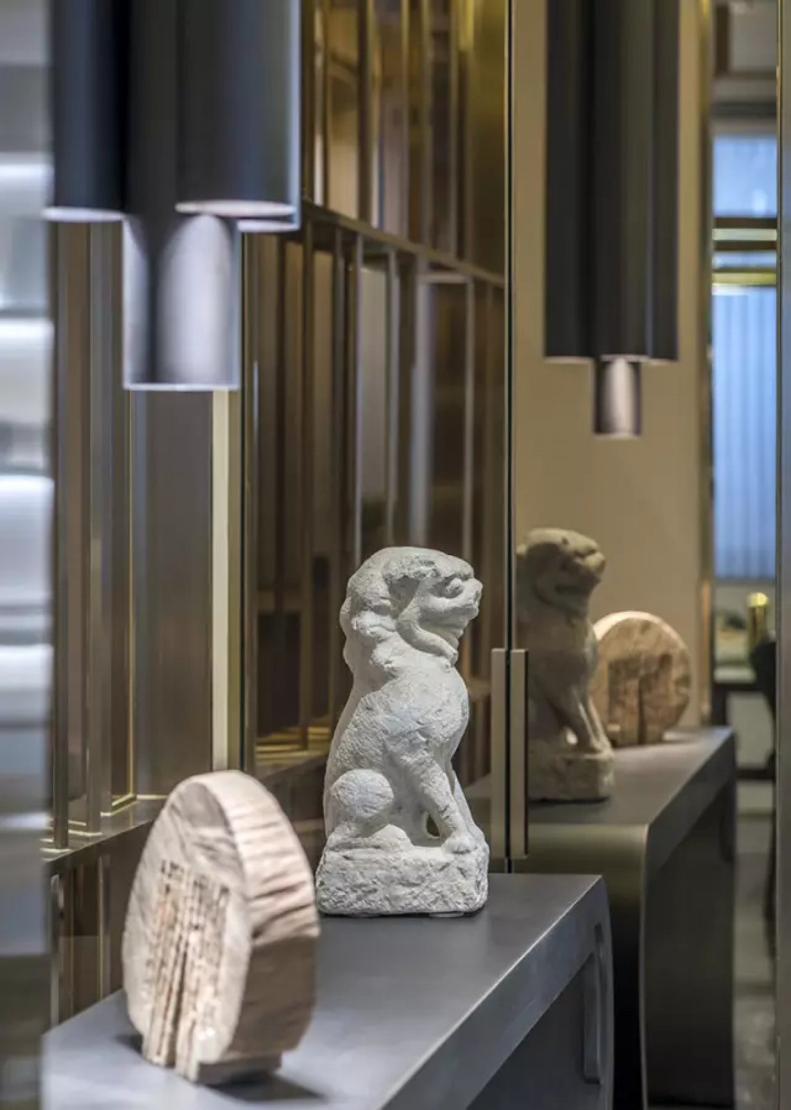 垂直的中国当代四合院 朱周空间设计-11