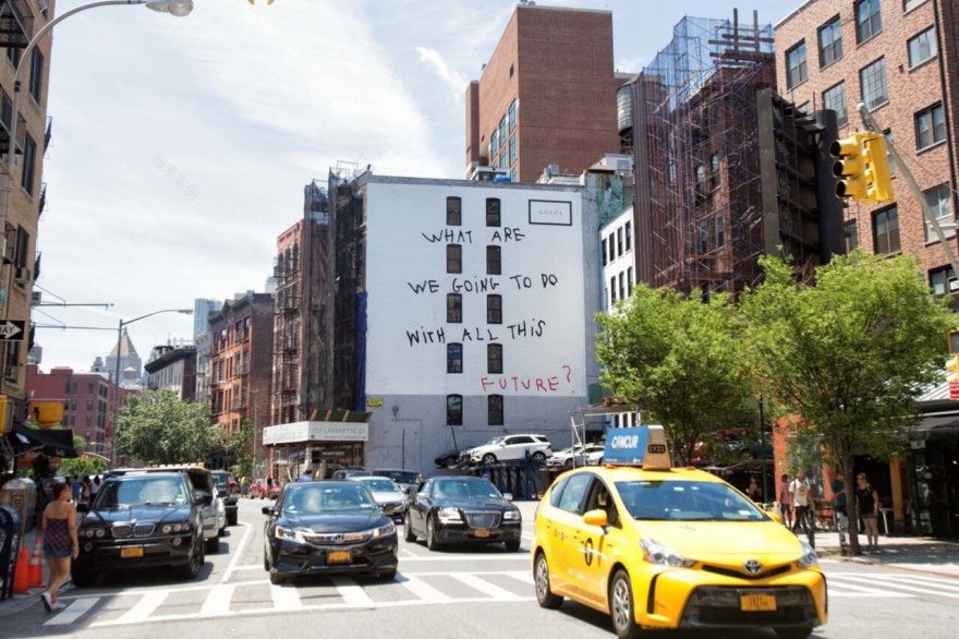 古驰与 Coco Capitán 的"艺术墙"风暴 | 营销也能成为艺术-2