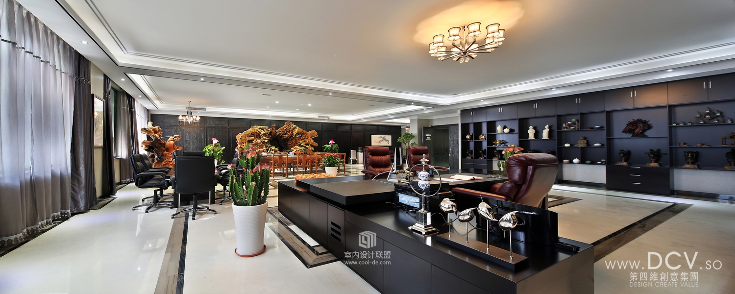 陕西商务型金融机构设计-洛川鼎信投资管理公司办公室-31