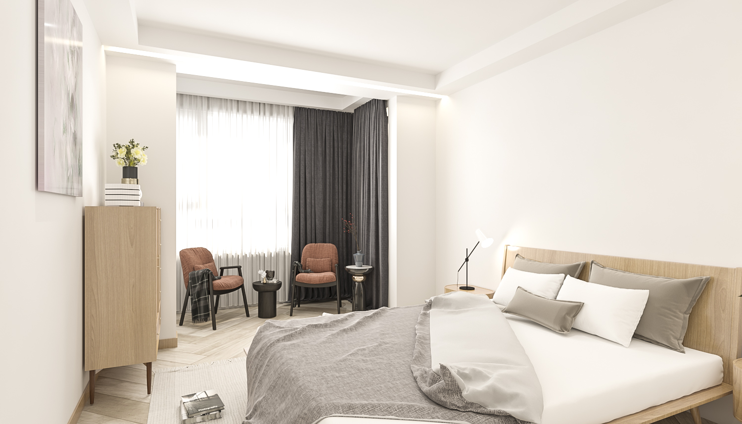 大同 90㎡养老住宅设计丨中国大同丨富华-13