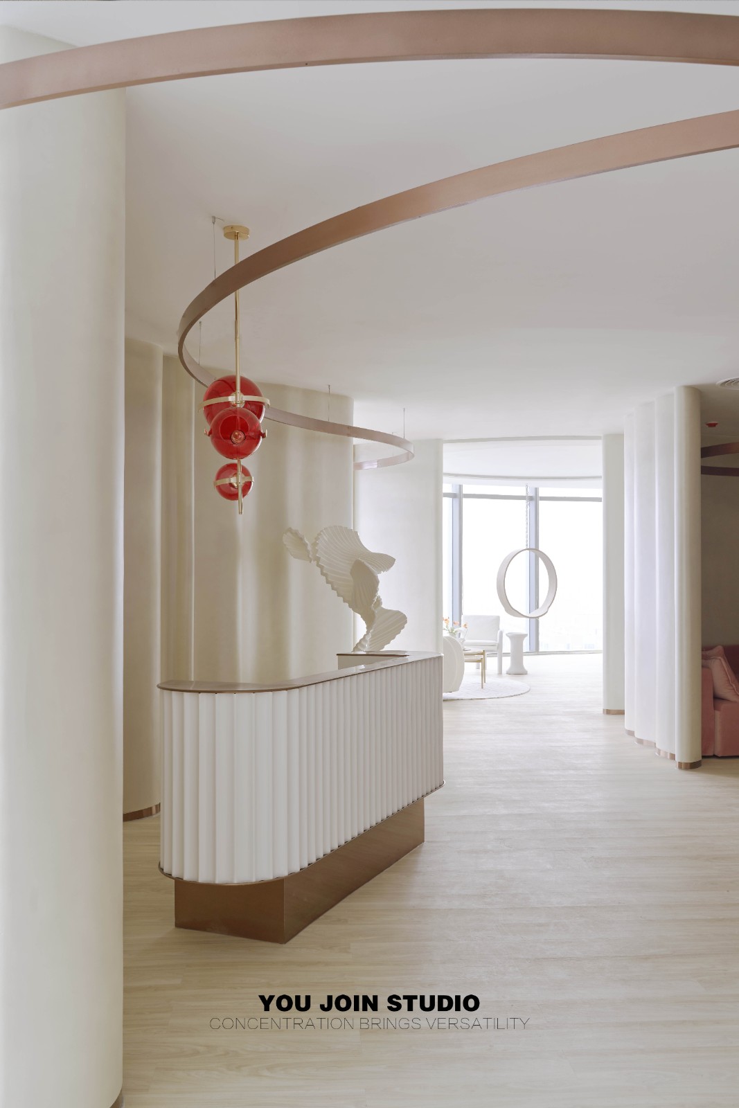 素柔绸纺办公空间设计丨于几设计-13