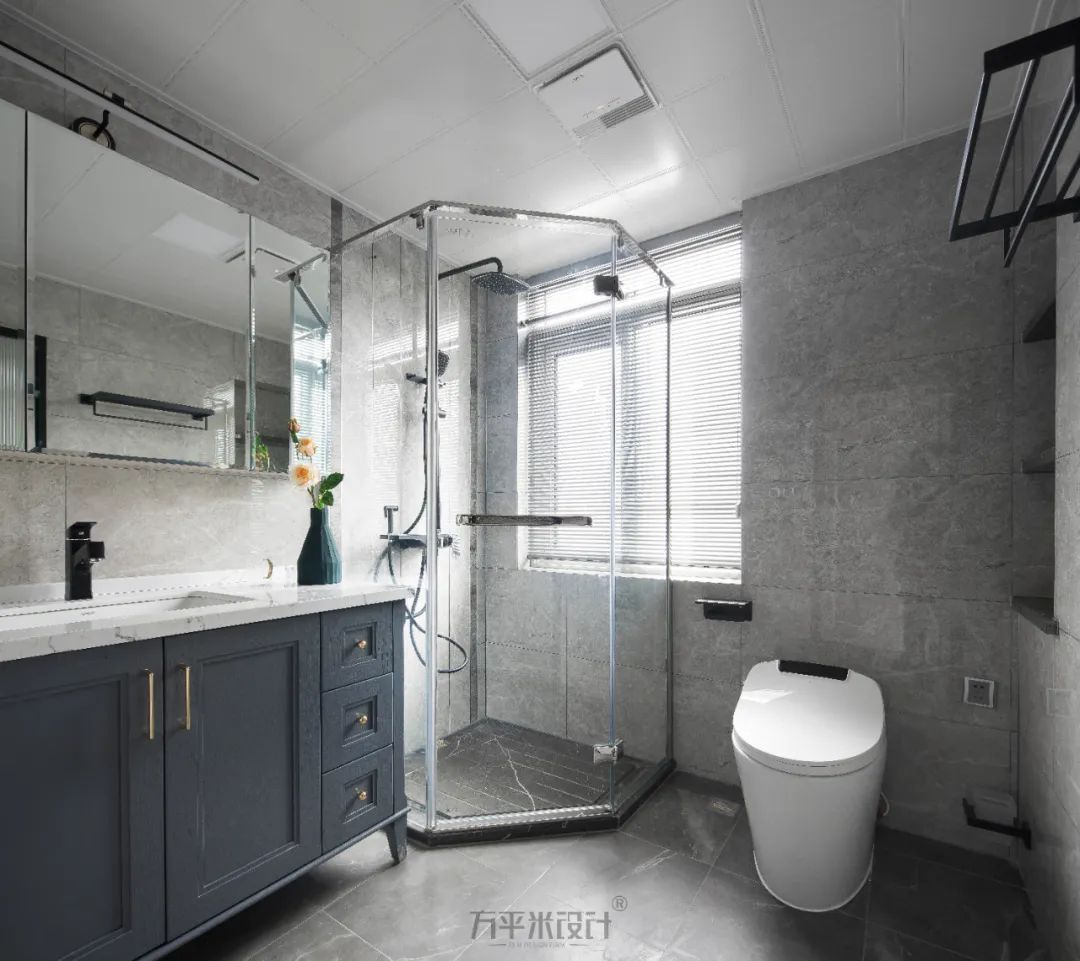 轻美式混搭,粉色温馨的新家设计-79