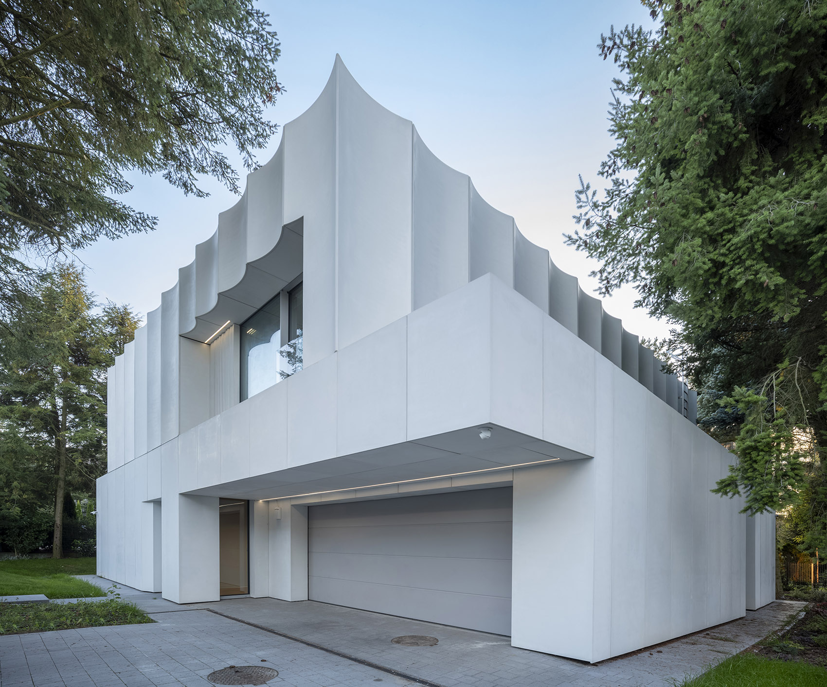 克拉科夫白色住宅丨波兰克拉科夫丨波兰UCEES建筑事务所-9