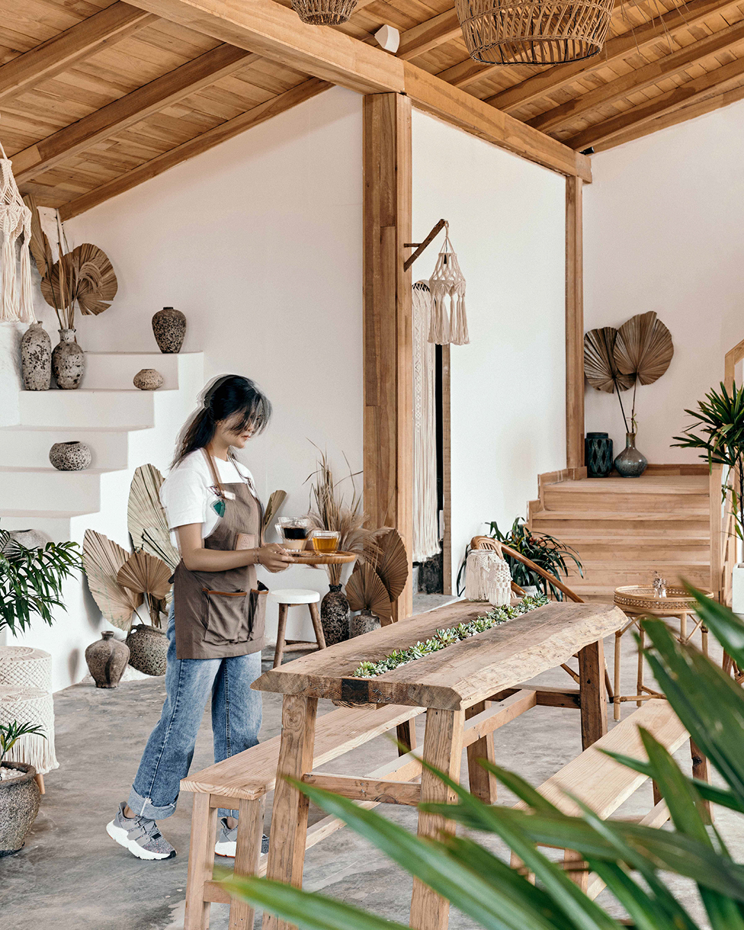 自然的乡村风格作为主题空间酒吧,越南 | Designed by Ksoul Studio - 酒吧餐厅 - 餐厅LOGO-VI空间设计-全球餐饮研究所-3